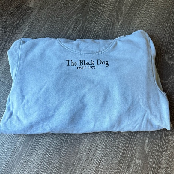THE BLACK DOG Light Blue Women’s Sweatshirt Size Large ✨ - Picture 4 of 9